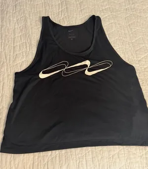 Nike‎ women's tank top size large running athletic tank thumbnail 1