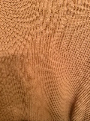 aerie Chunky Cowl Neck Sweater - Rusty Orange thumbnail 4