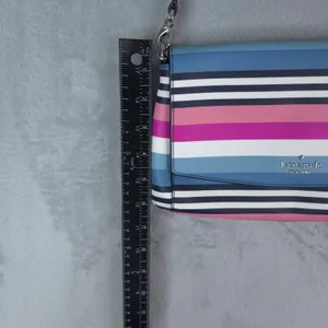Kate‎ Spade Laurel Way Greer Crossbody Bag Small Sunrise Multi Saffiano Leather thumbnail 12