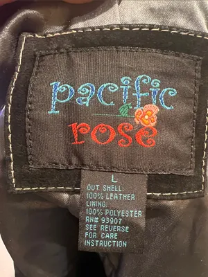 Vintage Pacific Rose suede jacket size L thumbnail 5