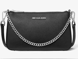 Michael Kors jet set Saffiano Leather Crossbody Bag NWT thumbnail 1