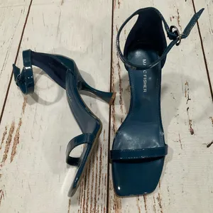 New‎ Marc Fisher Ankle Strap Heeled Sandal thumbnail 1