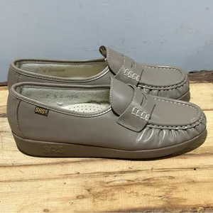 SAS 7W Timeless Mocha Leather Office Work‎ Teacher Comfy Everyday Fall Loafers thumbnail 7