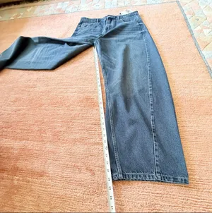 Zara High Rise Wide Leg Barrel Jeans Medium Wash NWT Size M US 28 thumbnail 5