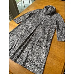 Tyler Boe Kim Faux Suede Dress Multi Animal Print‎ Midi Pockets Casual, Size S thumbnail 4