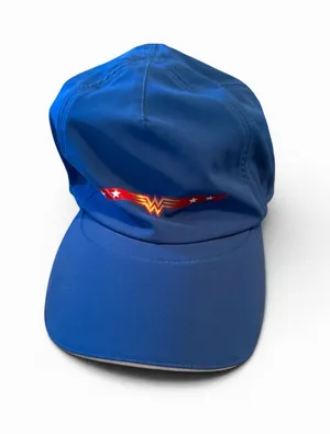 Wonder Woman Blue Logo Baseball Cap thumbnail 1