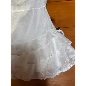 NWT Lulus Days with You White Floral Burnout Ruffled Mini Dress Engagement Sz L thumbnail 5