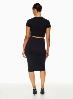 Aritzia Babaton Contour Pencil Skirt Black thumbnail 2