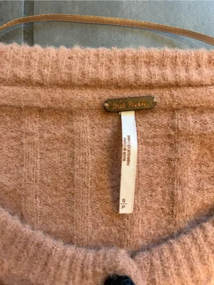Free People Sloane Cardigan — Tan thumbnail 4