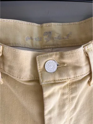 Seven For All Mankind Yellow Jeans Tall 31 thumbnail 6