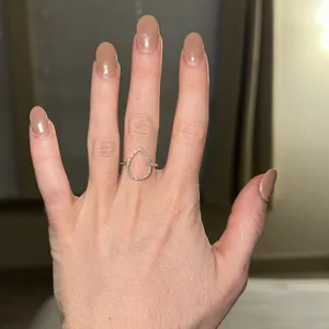 Pandora Teardrop Silhouette Clear Ring thumbnail 4