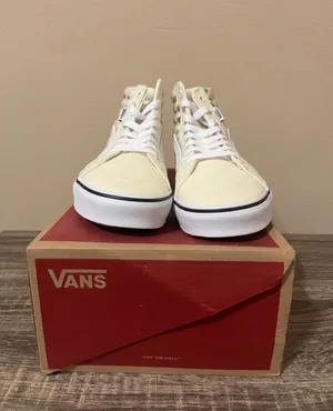 Vans Cream Floral Hi Top Sneakers 8 thumbnail 4