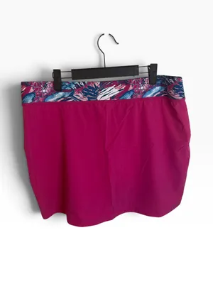 Reel Legends Tropical Fuchsia Athletic Skort thumbnail 2