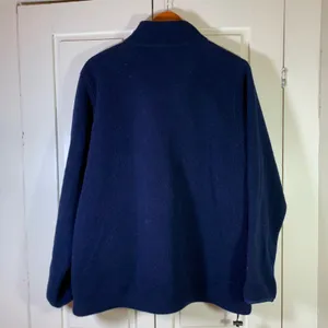 Lands‎ End Polartec Fleece Pullover Womens XL 18-20 Navy Blue Half Zip Made USA thumbnail 9