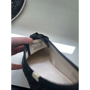 Keds x kate spade new york Black Glitter Ribbon Lace-Up Low Top Sneaker 7.5 thumbnail 7
