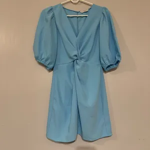 Amanda Uprichard New York Sky Blue Cocktail Dress Size XS thumbnail 2