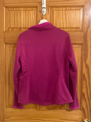 The North Face Size XL Pink Fleece Full Zip Jacket thumbnail 8