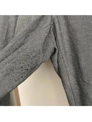 Worthington Modern Fit Grey Micro Herringbone Print Work Trousers thumbnail 4