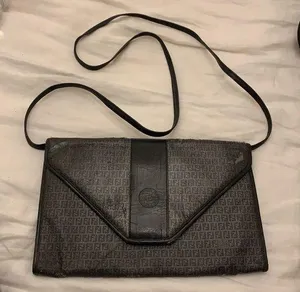 Fendi clutch with crossbody strap thumbnail 1
