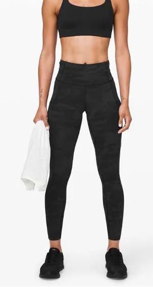 Lululemon Fast and Free Tight II 25" *Non-Reflective Nulux thumbnail 1