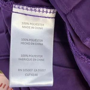 Marina Women's Dark Purple Pleated Sleeveless Midi Dress Size 10 thumbnail 8