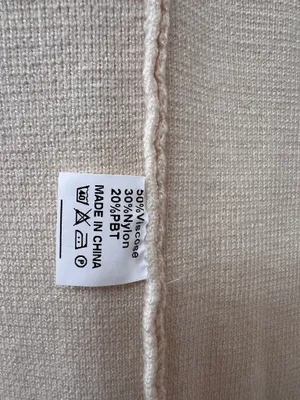 Anrabess cream button front Cardigan size L Tan Size L thumbnail 7