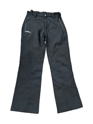 Magellan Mag Outerwear Softshell‎ Pants Women Medium Black Ski Rain Fleece Lined thumbnail 1