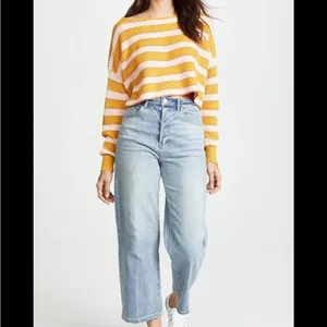 Free People Just My Stripe Sweater thumbnail 2