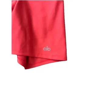 Alo Candy Red Accolade Crewneck And Airlift Shorts Set Small thumbnail 9