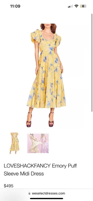 Love Shack Fancy Dress thumbnail 2