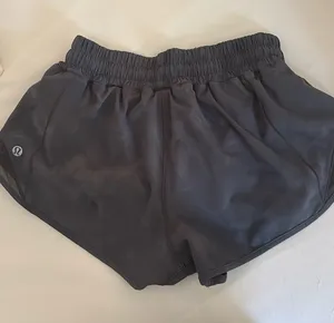 Grey tie dye Lululemon shorts  thumbnail 1