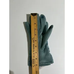 Avenue 9 Puffy Texting Gloves Blue Quilted‎ Winter Warm Insulated Womens thumbnail 4