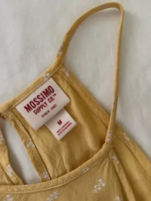 Mossimo Supply Co Yellow strappy dress thumbnail 2
