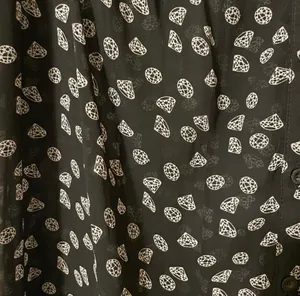 Torrid Diamond Print Sheer Chiffon Shirt Dress 3/4 Sleeve Black & White Size 1 thumbnail 6