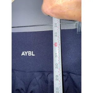 AYBL Women's Navy Blue High Waist Leggings Medium thumbnail 4