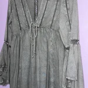 Pretty Little Thing Dress Women Size 4 Renaissance Forest Fairy Whimsigoth thumbnail 4