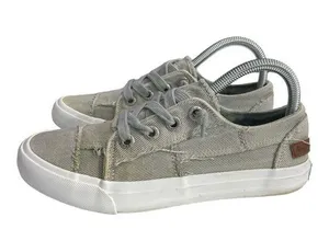 Blowfish Malibu White/Grey Sneakers size 7.5 thumbnail 1