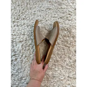 Women's Kork-Ease Beige Leather Slide Sandals Size 10 EU 42 thumbnail 4