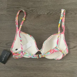 Kate Spade Anemone Floral Underwire Bikini Top‎ - Size M - Pink - NWT thumbnail 4