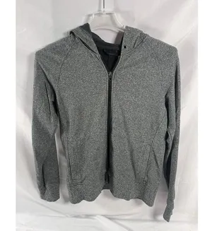 Womens Lululemon Hooded Jacket Full Zip Hoodie Size 8 thumbnail 1