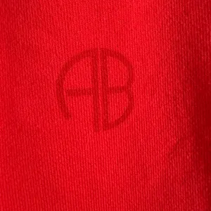 ANINE BING | Tyler Jogger in Red | Extra Small thumbnail 3