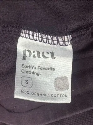 Pact Organic Purple Waffle Knit Wide Leg Pants Women’s Small thumbnail 4