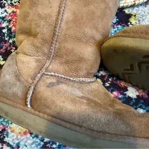 UGG Classic Tall Sheepskin Boot Chestnut Womens Size 7 thumbnail 6