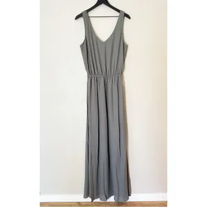Show Me Your Mumu Dress Womens Bridesmaid Kendall V Neck Gray Side Slit XL NEW‎ thumbnail 3