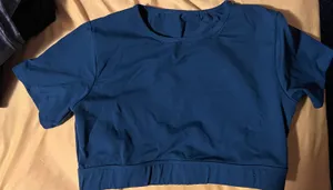 Open Back Cropped Tee thumbnail 1