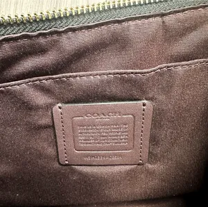 Coach Black Leather Clara Bag thumbnail 6
