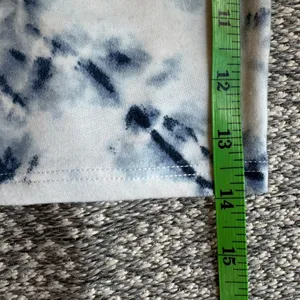 LUCKY BRAND Blue & White Tie-Dye Pajama Shorts - XL thumbnail 5