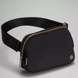 Lululemon Everywhere Belt Bag Velour Black Limited Edition Velvet Crossbody NWT thumbnail 4
