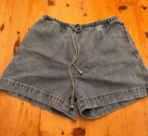 H&M Drawstring Denim Shorts thumbnail 1