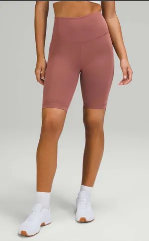 Lululemon Wunder Train High Rise Short 8" Spiced Chai Size 10 thumbnail 1